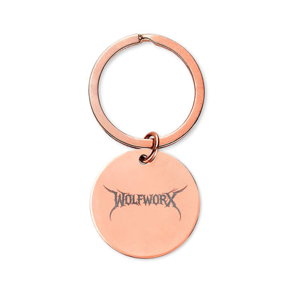 Wolf Worx Customs Sunshine State Mafia Engraved Keychain