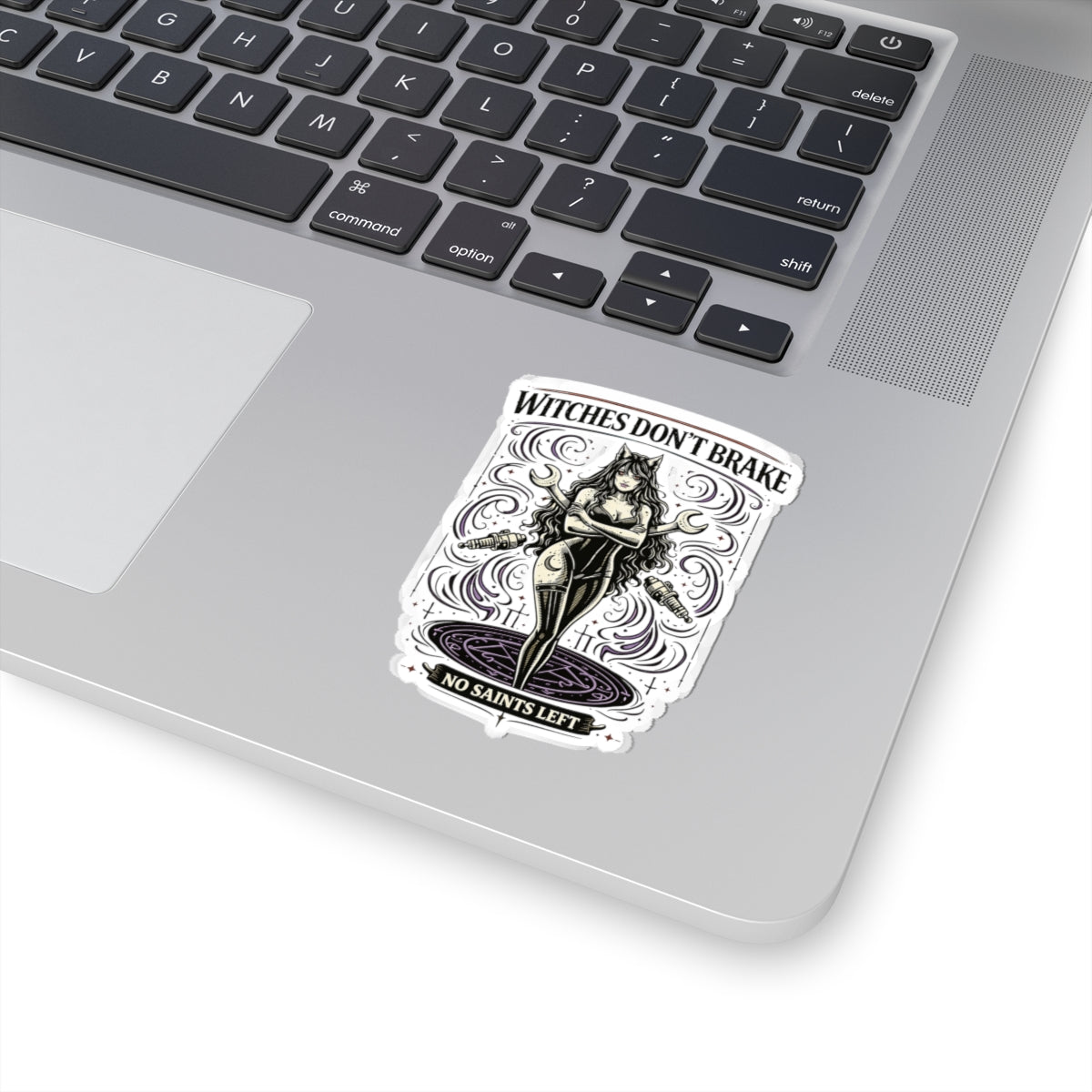Wolf Worx Customs Witches Don't Break Sticker
