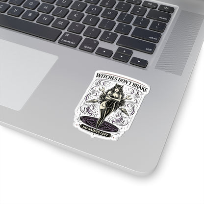 Wolf Worx Customs Witches Don't Break Sticker
