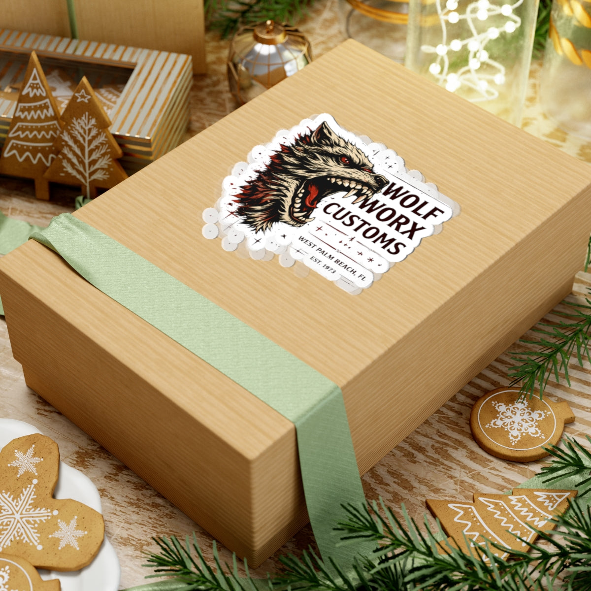 Wolf Worx Customs GAS Gospel Sticker