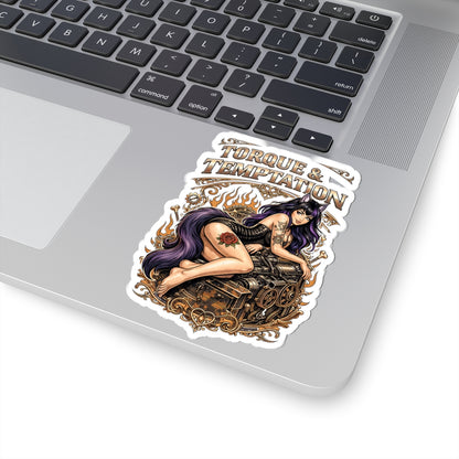 Wolf Worx Customs Fast and Feral Sticker