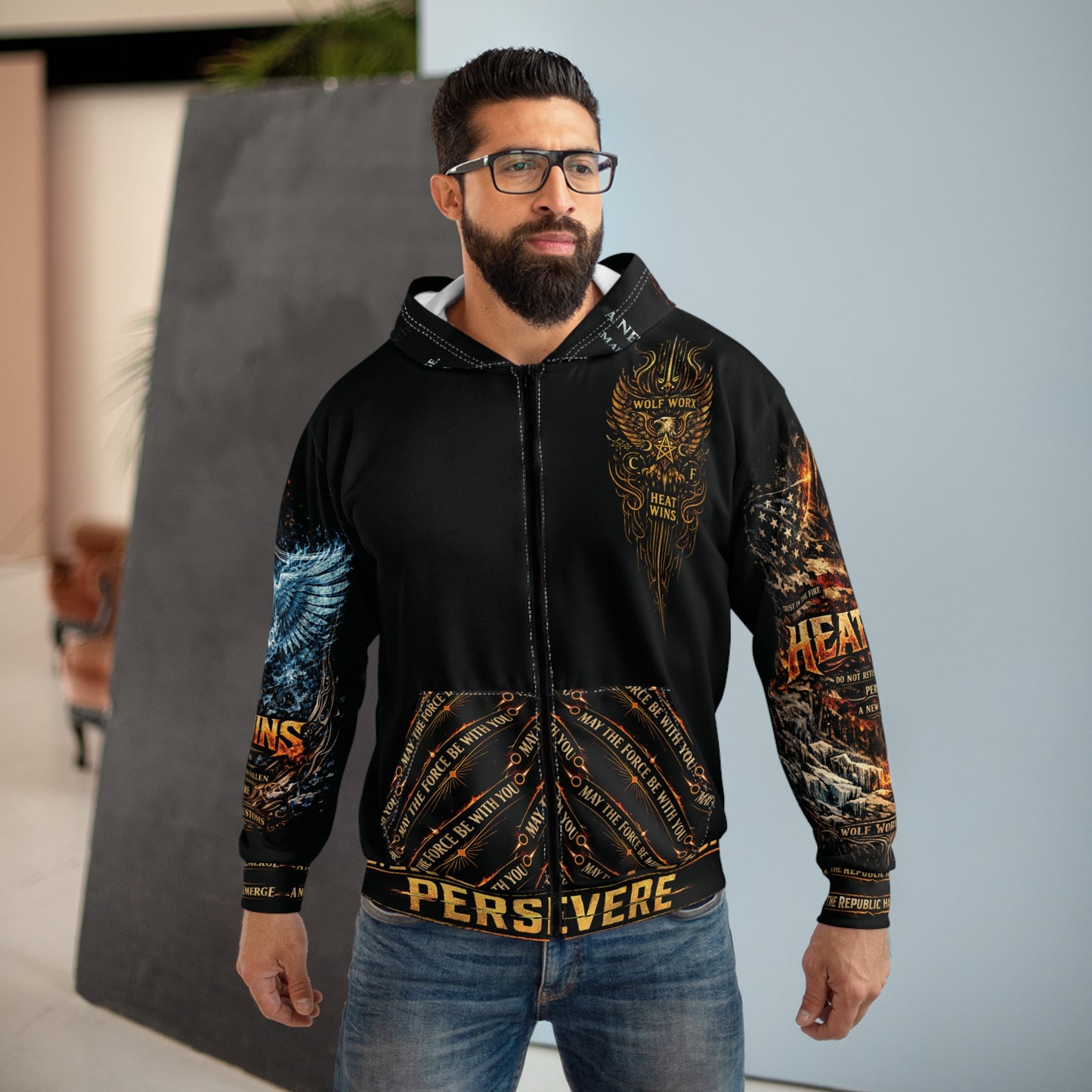 Heat Wins! Fall Of The Republic Hoodie