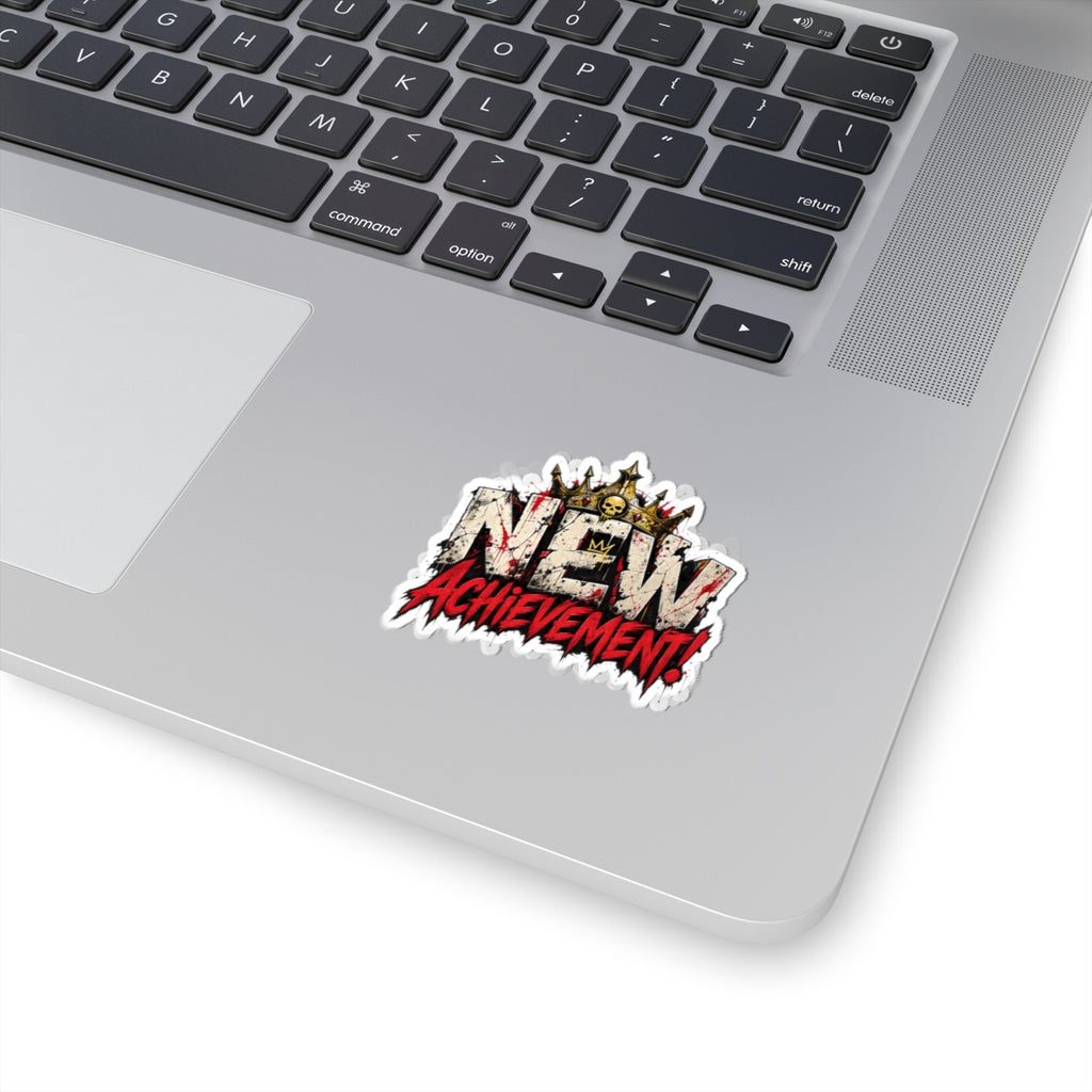 Dungeon Crawler Carl New Achievement Crown Graphic Kiss-Cut Sticker