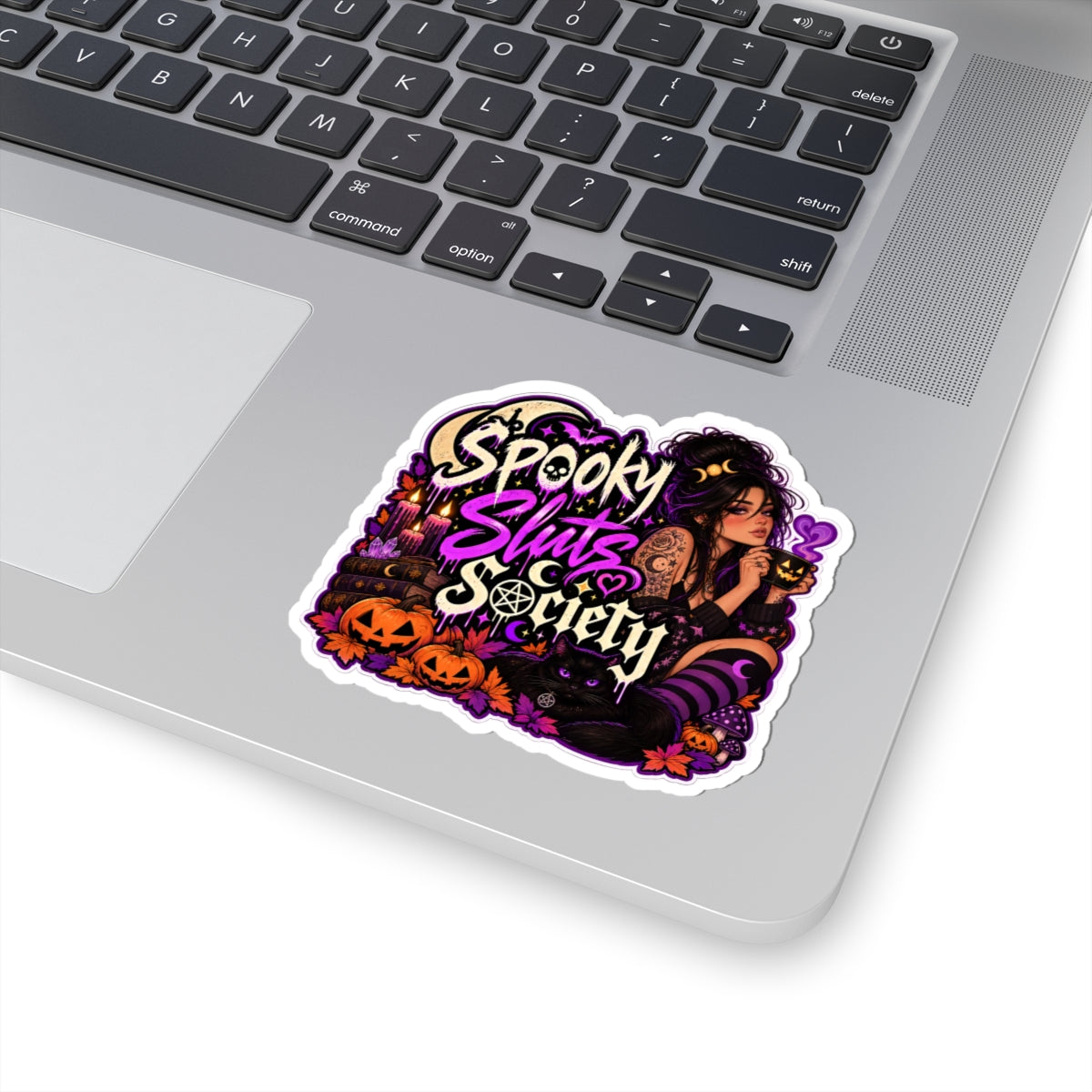 Spooky Sluts Society Kiss-Cut Stickers | Halloween Witchy Vibes