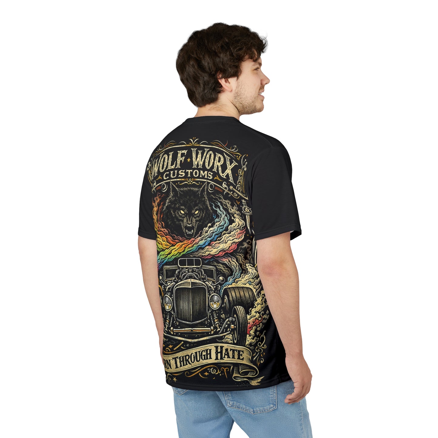 Wolf Worx Customs PRIDE Edition T-Shirt LGBTQ Charity Donation Included