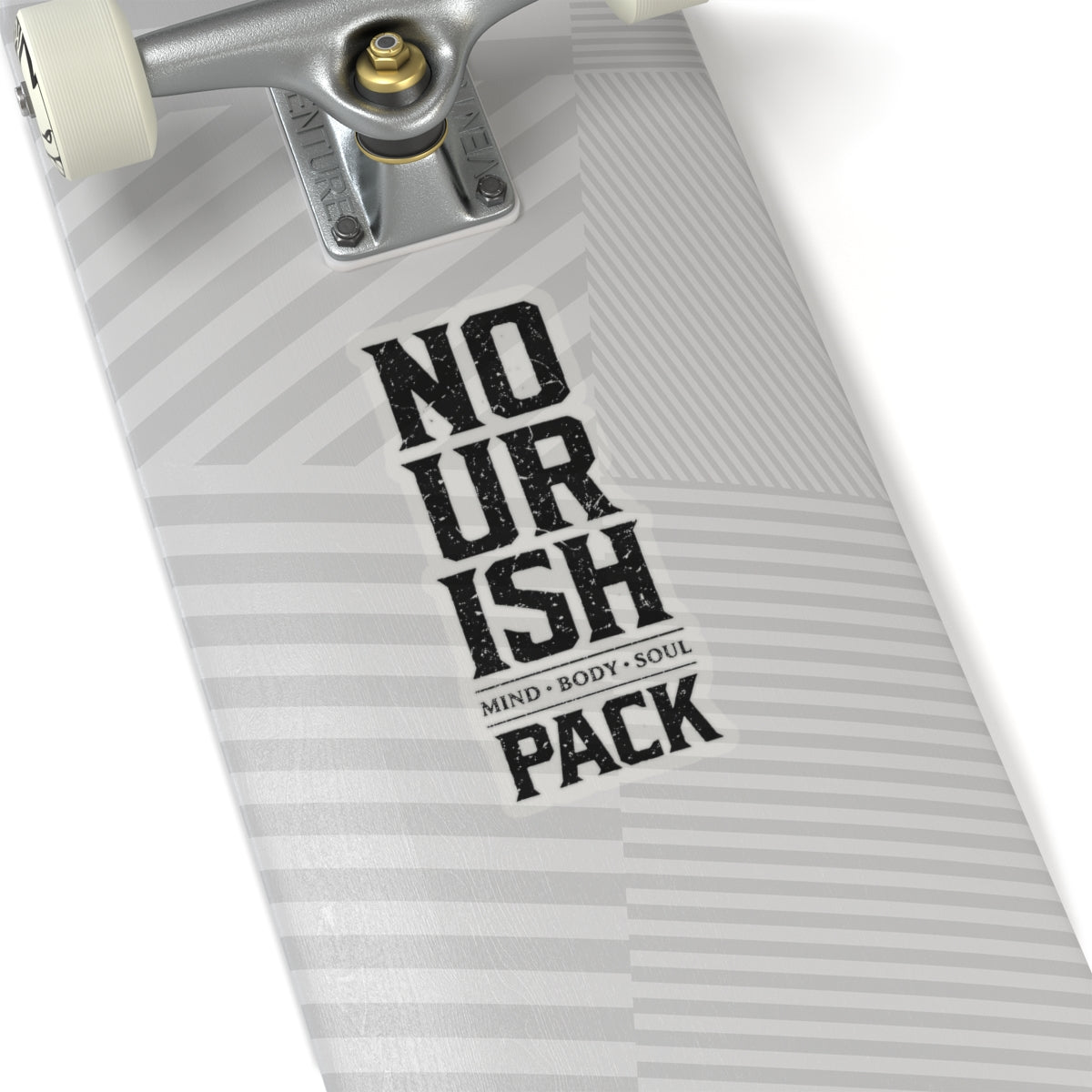 No Ur Ish NOURISH Block Sticker