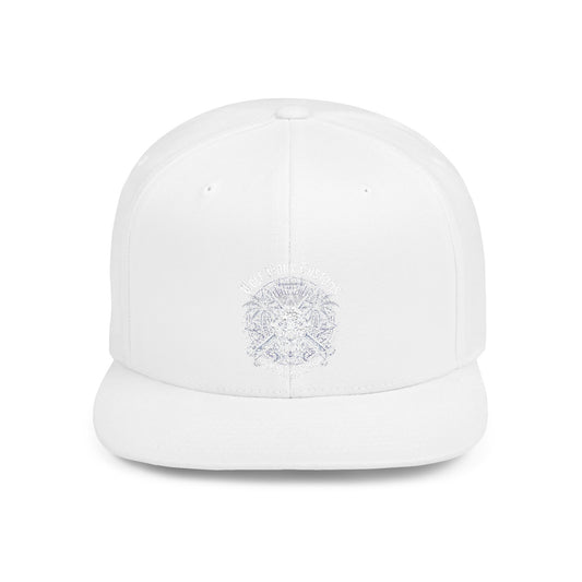 Wolf Worx Customs Sunshine State Mafia — White Glitter Skull Embroidery