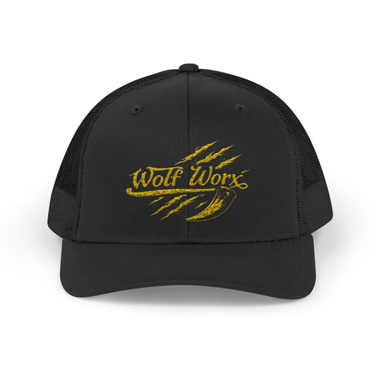 Wolf Worx Customs "Raised On Legacy" Embroidered Trucker Hat