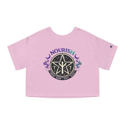 No Ur Ish NOURISH Cropped T-Shirt SA/DA Awareness (Proceeds Benefit Charity)