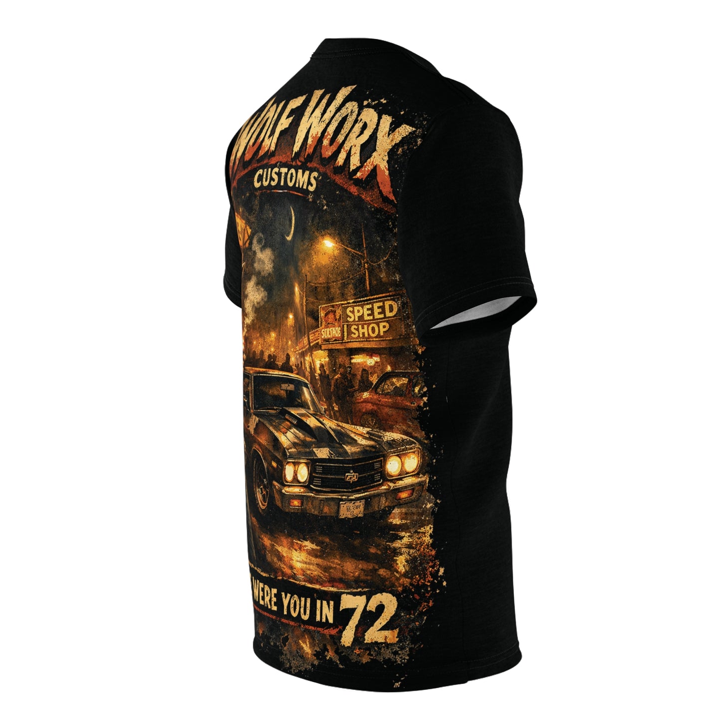 Wolf Worx Customs "Where Were You In..." 72 Generations T- Shirt