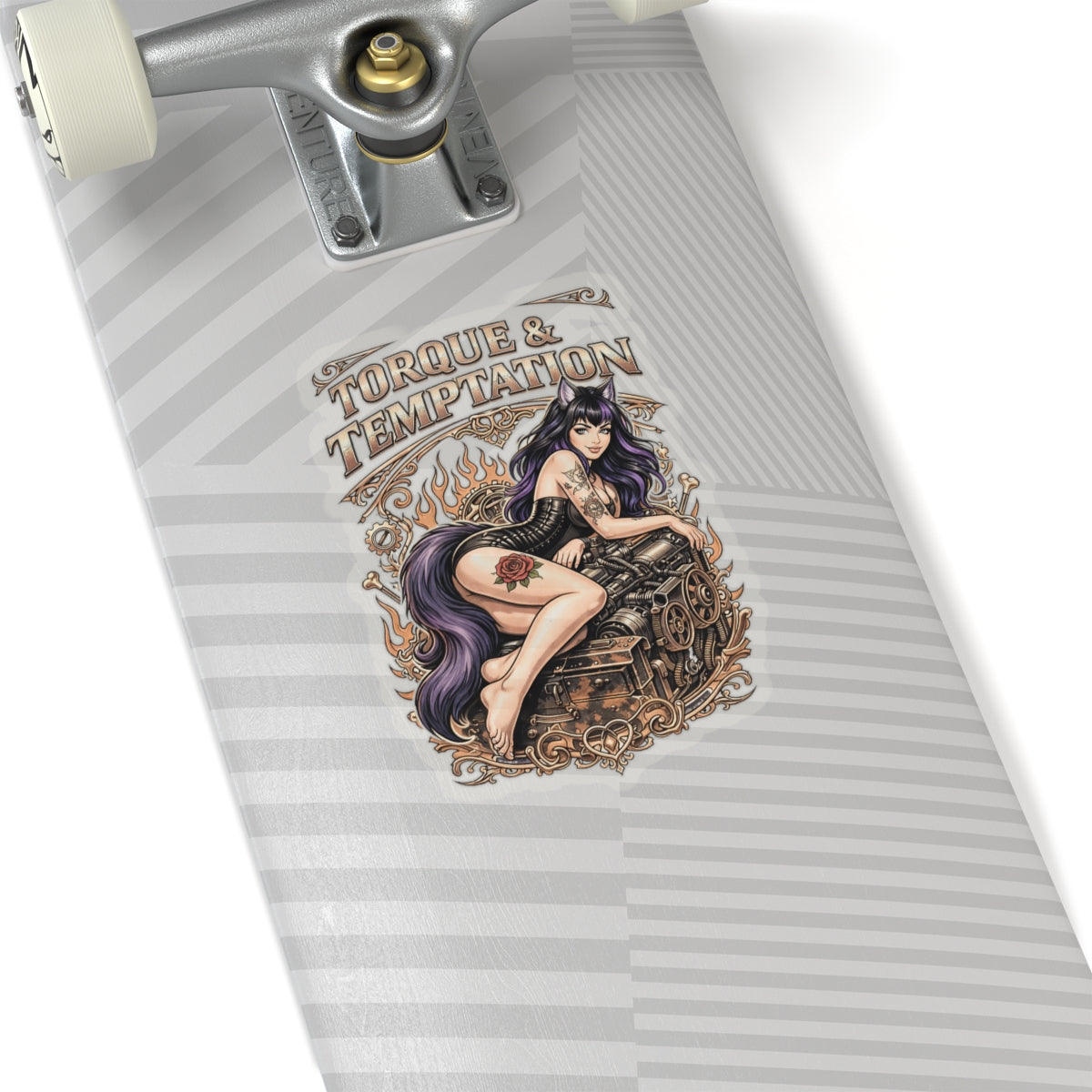 Wolf Worx Customs Fast and Feral Sticker