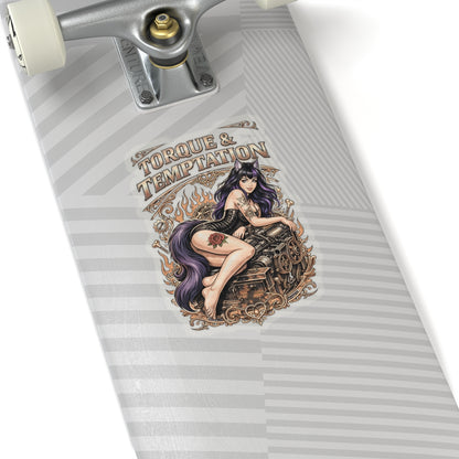 Wolf Worx Customs Fast and Feral Sticker