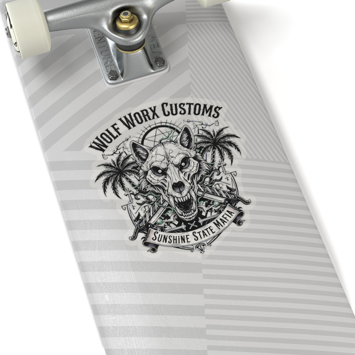Wolf Worx Customs CCCollab Sunshine State Mafia Sticker