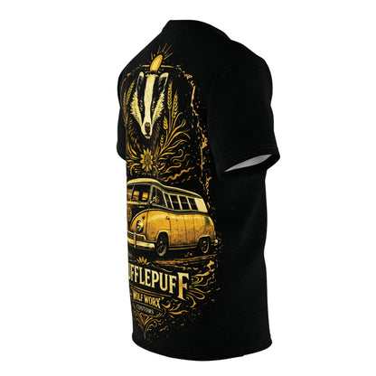 Wolf Worx Customs "Hogwarts Hotrods" Hufflepuff T- Shirt
