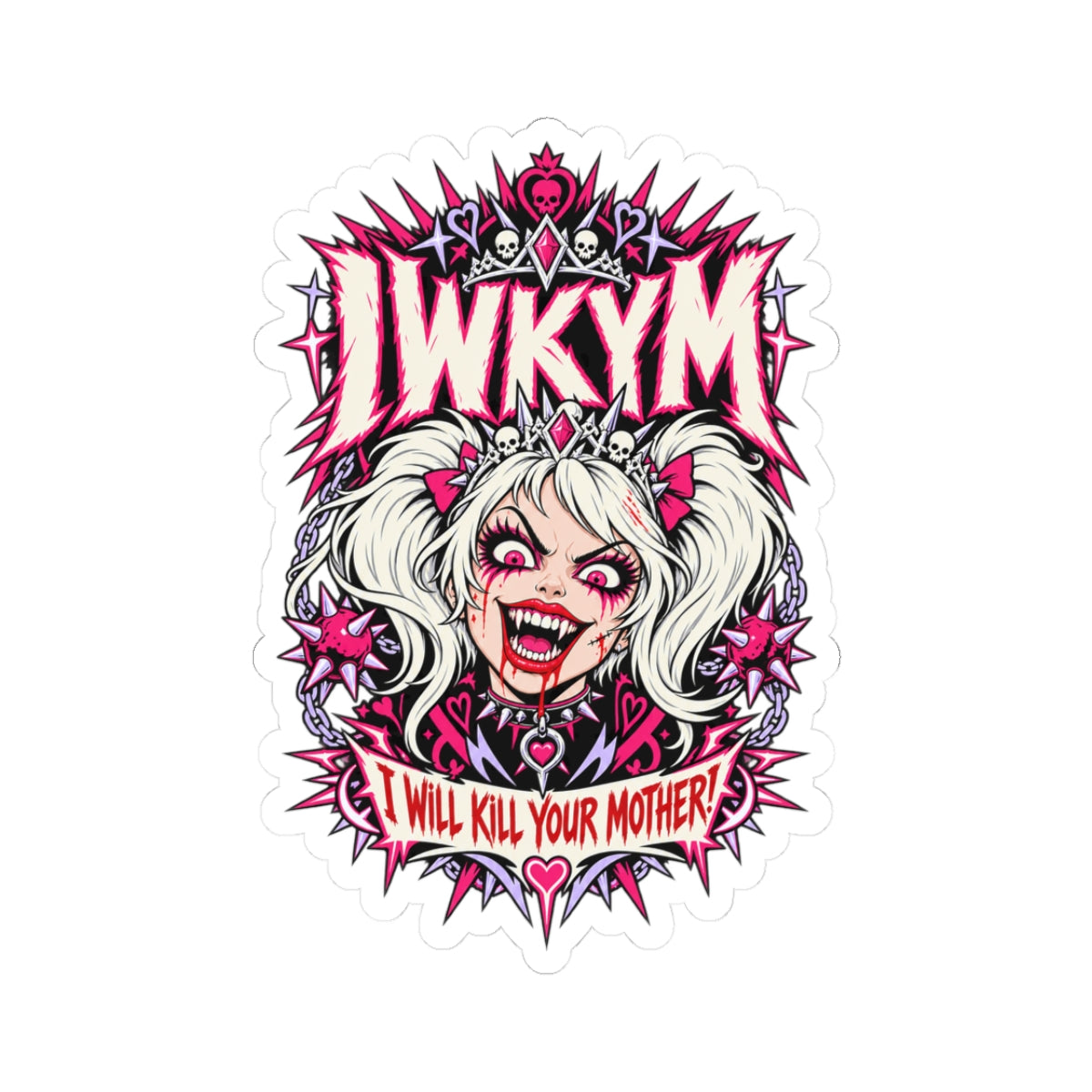 Dungeon Crawler Carl Samantha IWKYM Sticker