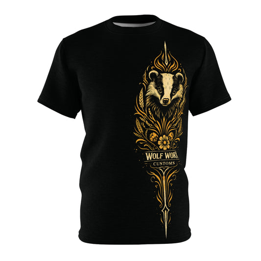 Wolf Worx Customs "Hogwarts Hotrods" Hufflepuff T- Shirt