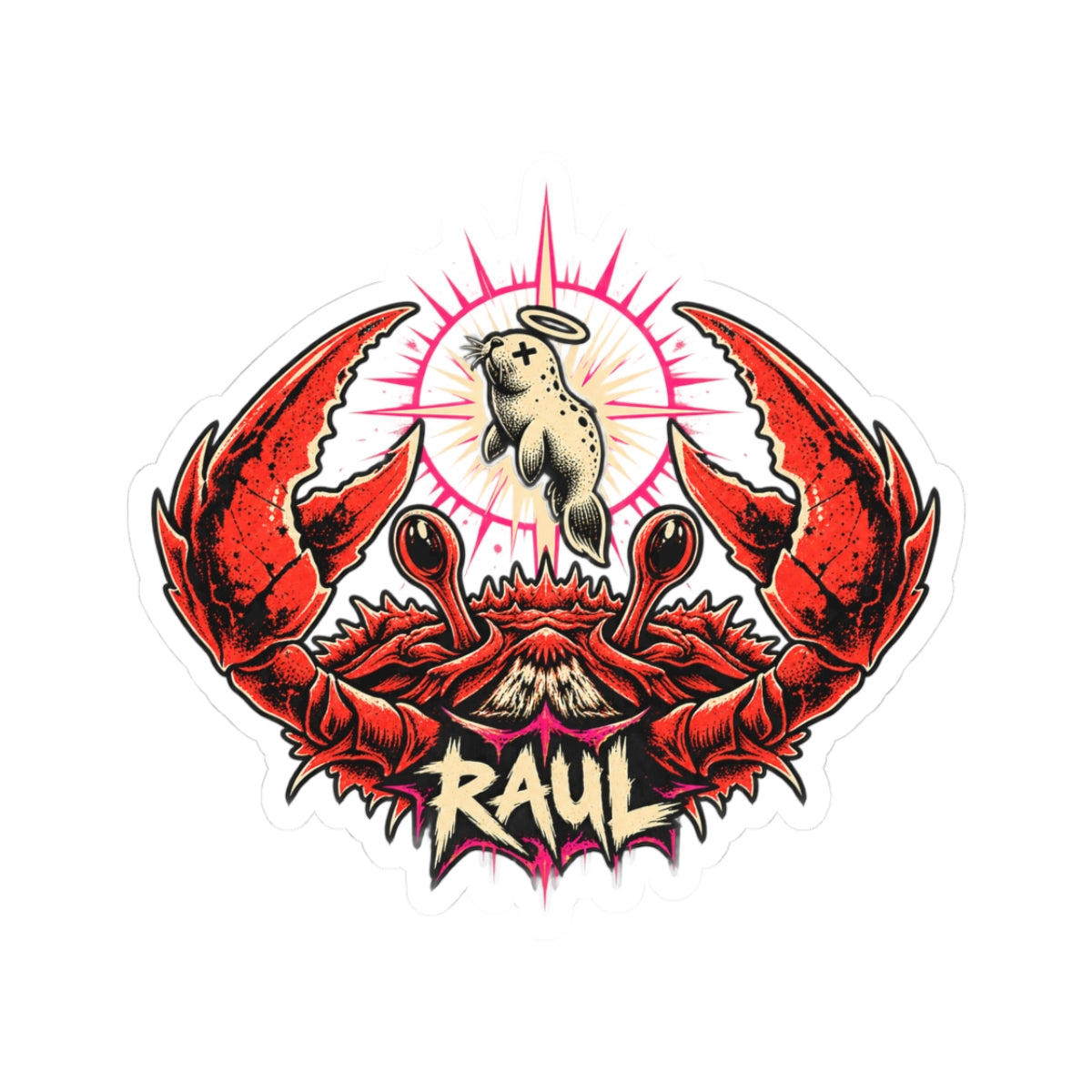 Dungeon Crawler Carl Raul and Baby Seal Sticker