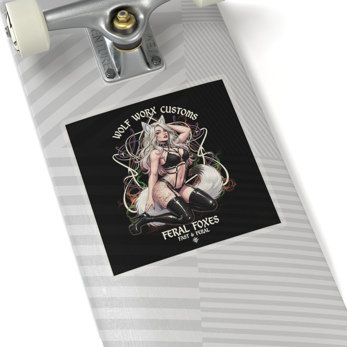 Feral Foxes Amalie Sticker