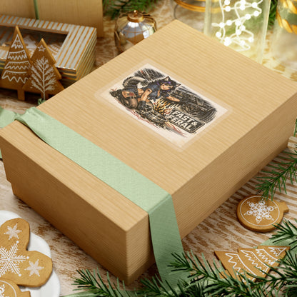 Wolf Worx Customs Fast & Feral Kenzie Killz Oil Change Sticker