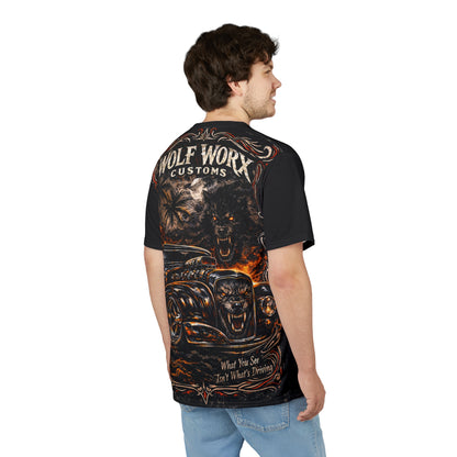 Wolf Worx Customs Dark Hot Rod T-Shirt