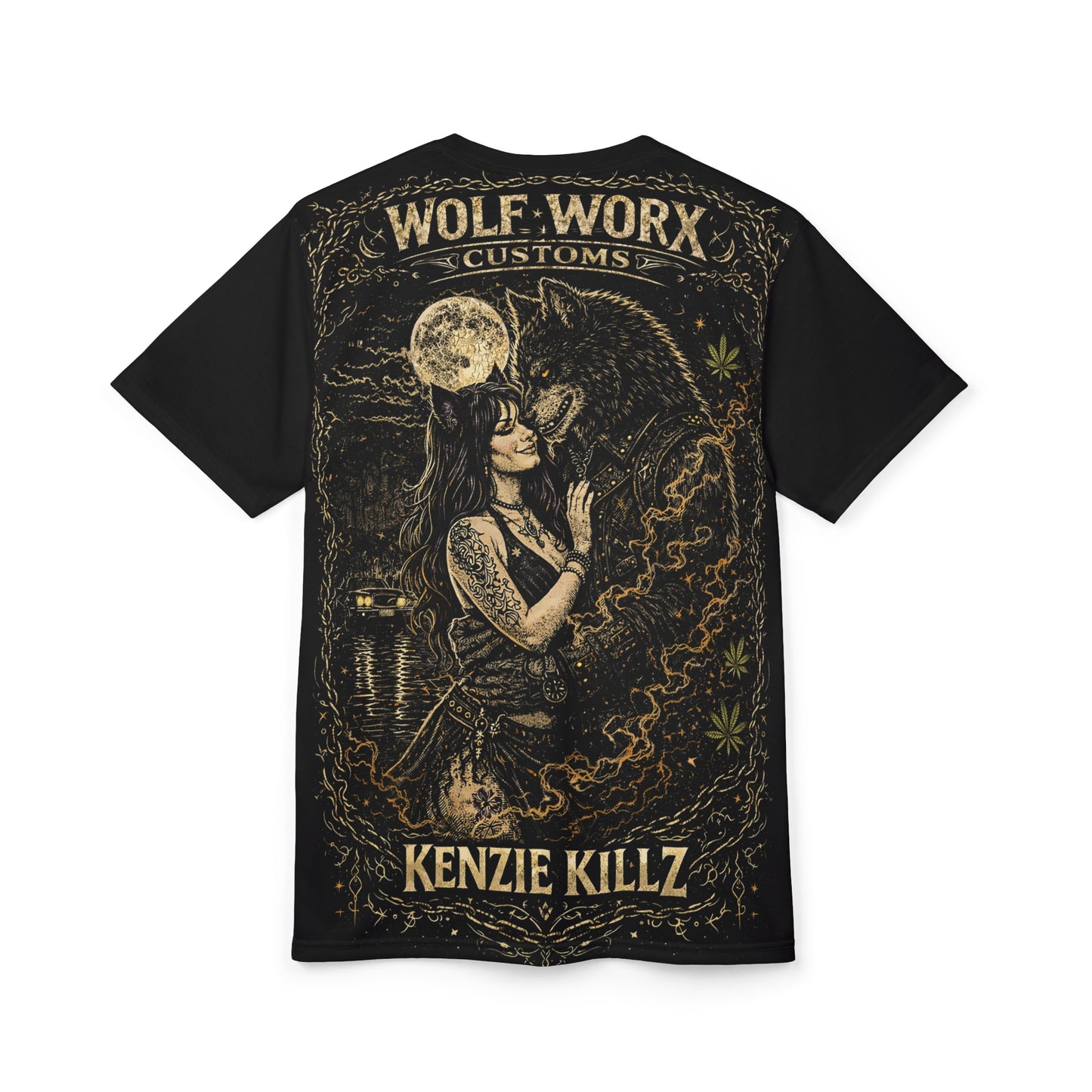 Wolf Worx Customs x Kenzie Killz Embrace Collab T-Shirt