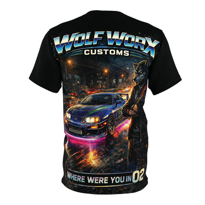Wolf Worx Customs "Where Were You In..." 02 Generations T- Shirt