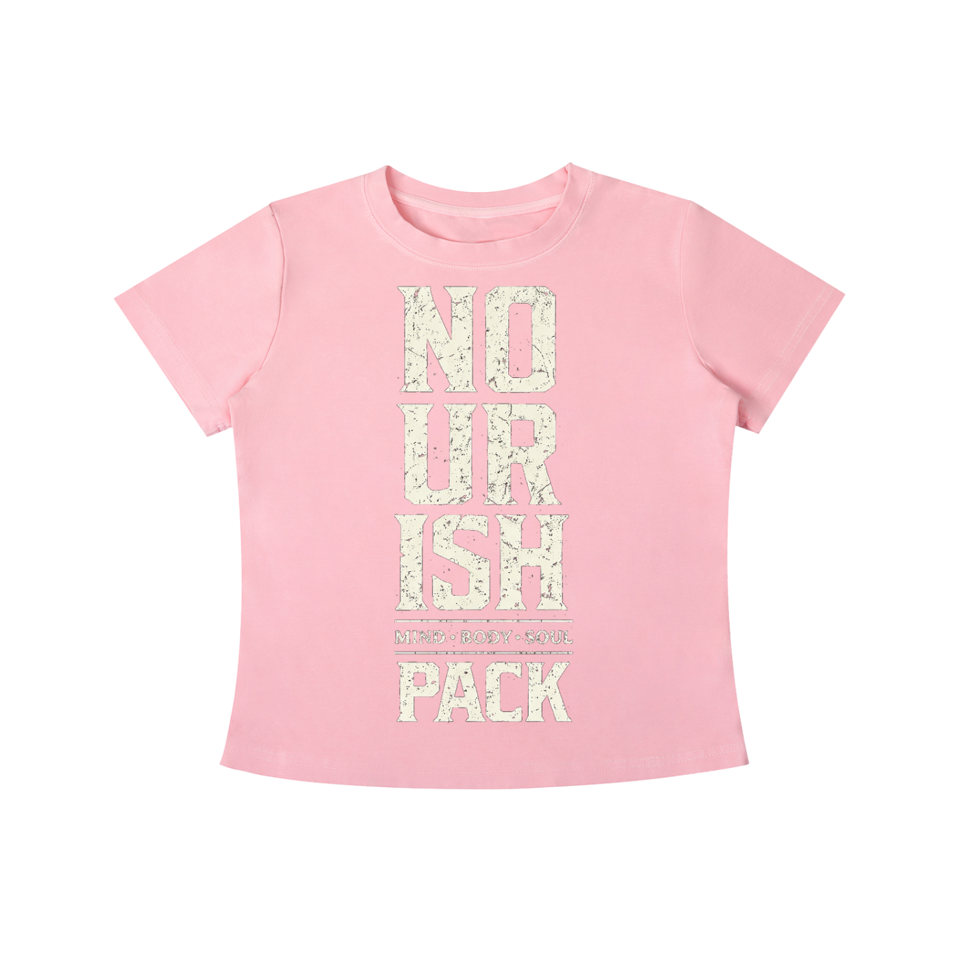 No Ur Ish NOURISH Vintage Wash Slim Fit T-shirt