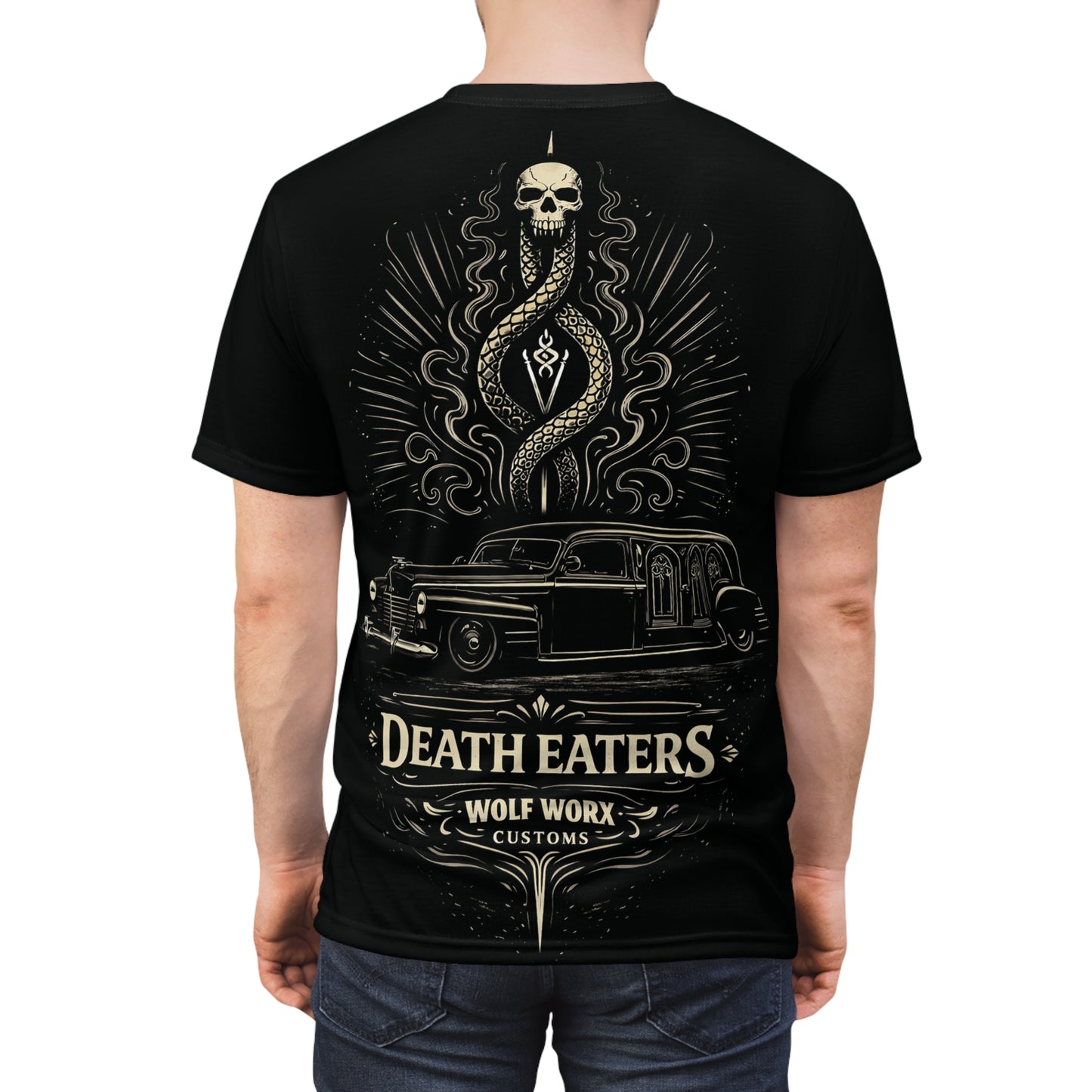 Wolf Worx Customs "Hogwarts Hotrods" Death Eater T- Shirt