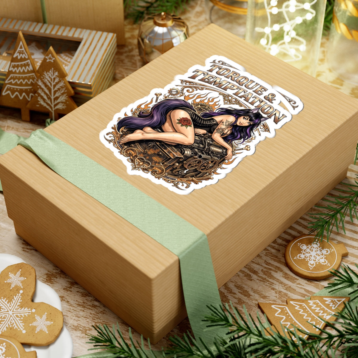 Wolf Worx Customs Fast and Feral Sticker