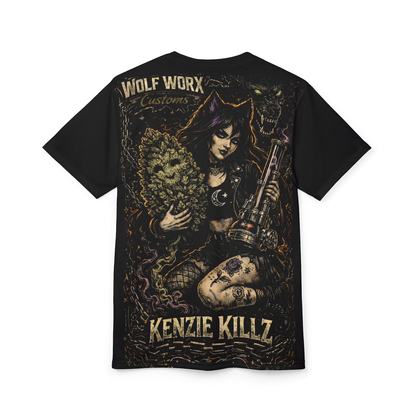 Wolf Worx Customs x Kenzie Killz Collab T-Shirt