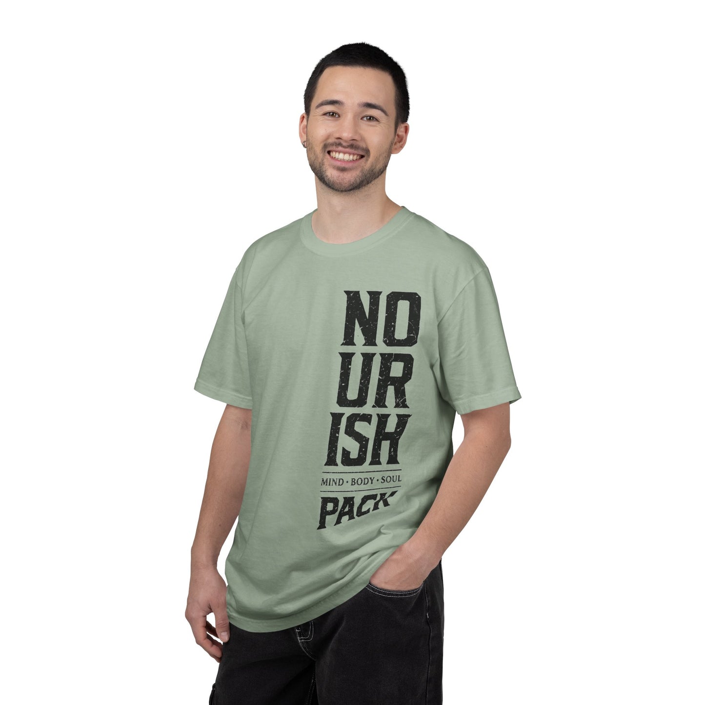 NO UR ISH NOURISH Mind Body Soul Pack Unisex T - Shirt