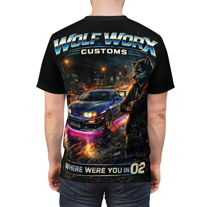 Wolf Worx Customs "Where Were You In..." 02 Generations T- Shirt