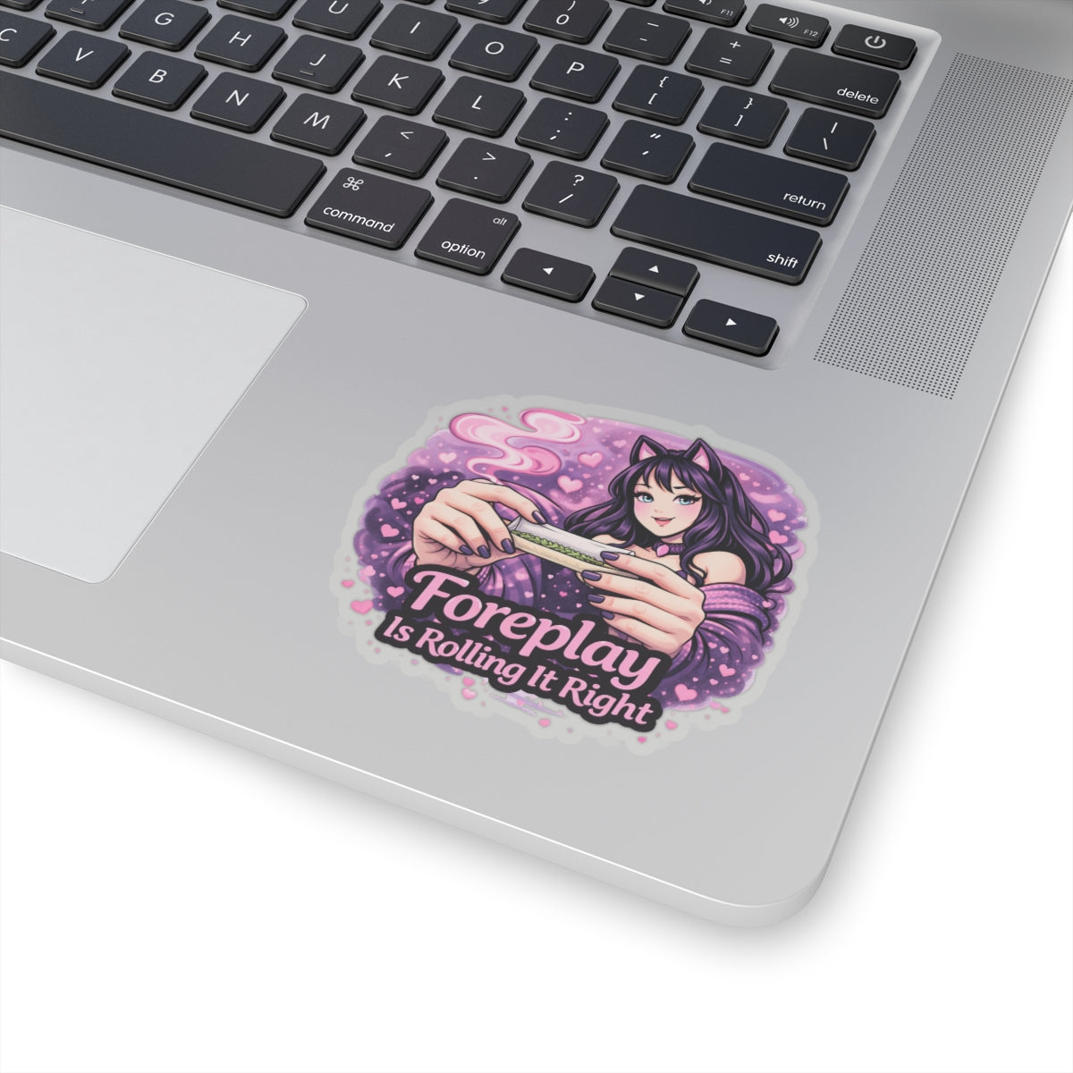 Kenzie Killz Manic Merch Foreplay Rolling It Right Sticker
