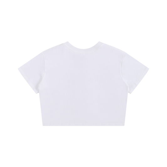 Fast & Feral Tattoo Flash Baby Tee Seamless T-Shirt - 200 GSM