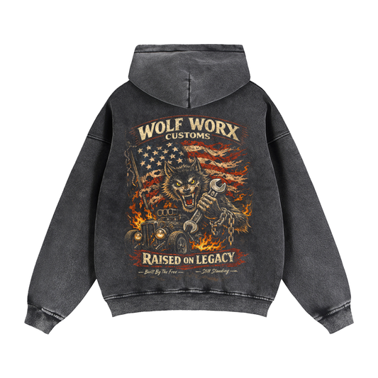 Wolf Worx Customs Raised On Legacy "Patriot" Hoodie