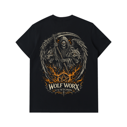 Wolf Worx Customs Reaper Essential Heavyweight Cotton T-Shirt