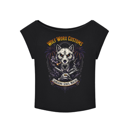 Wolf Worx Customs Sunshine State Mafia Essential Wide Neck Baby T-shirt