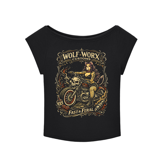 Wolf Worx Fast & Feral Kenzie Killz Vintage Baby T