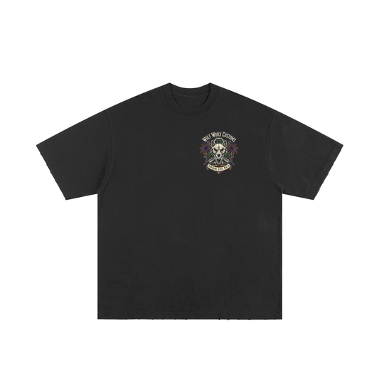 Wolf Worx Customs Sunshine State Mafia Pack Don Heavyweight Hand-frayed T-Shirt