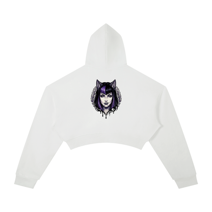 Fast & Feral Tattoo Flash Essential Cropped Hoodie