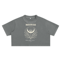 No Ur Ish NOURISH Snow Washed Crop Top