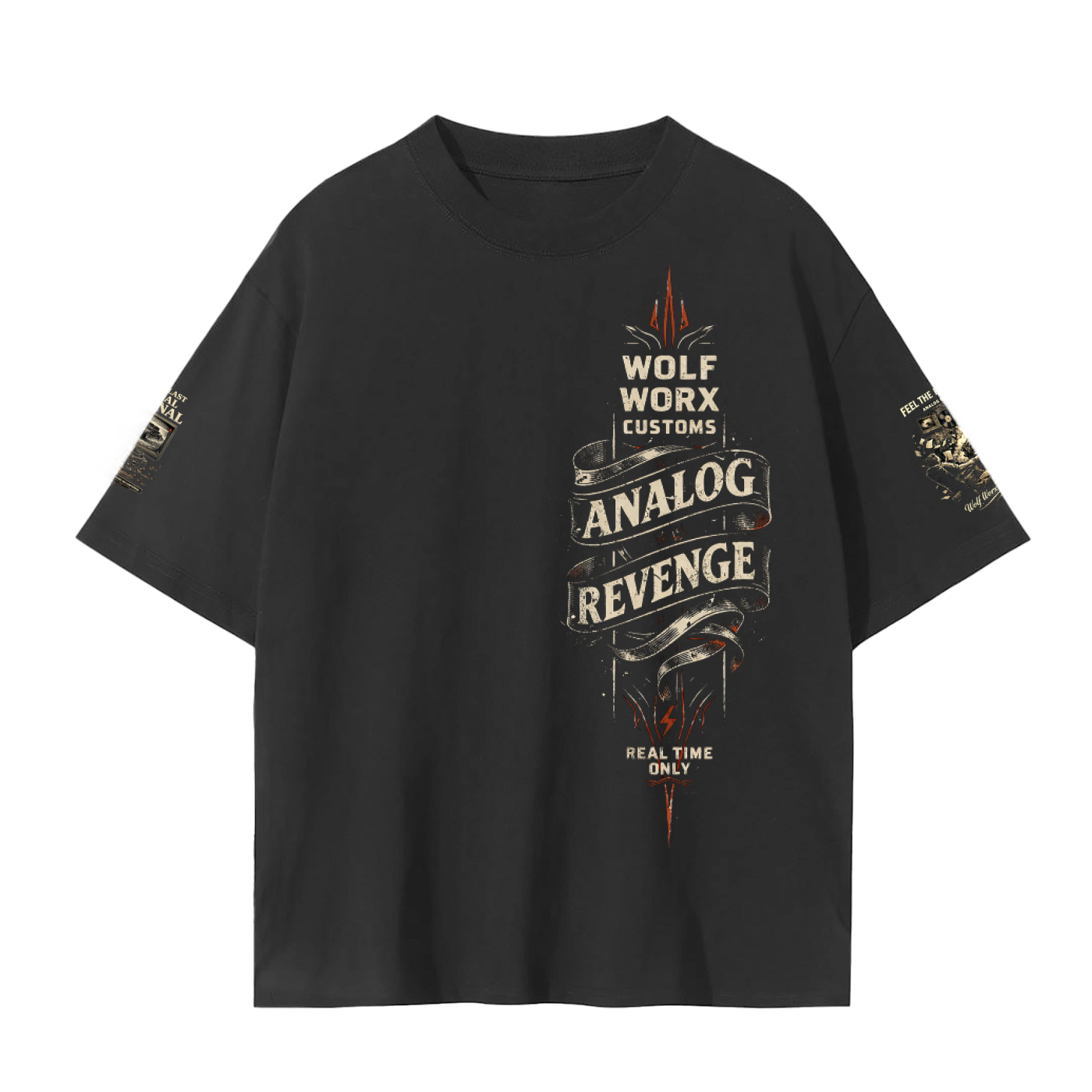 Wolf Worx Customs Analog Revenge Tune By Ear Unisex Seamless T-Shirt
