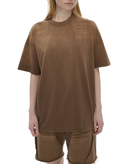 Wolf Worx Customs Pack Over Everything Words To Live By Tiger Stripe Gradient Washed T-Shirt