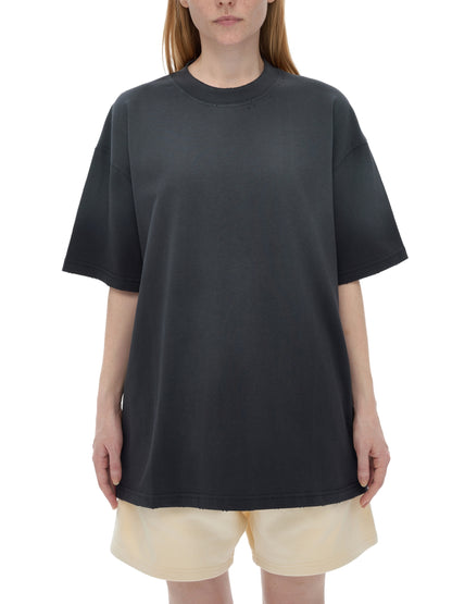 Wolf Worx Customs Wolf Snake Vintage Washed Frayed T-Shirt