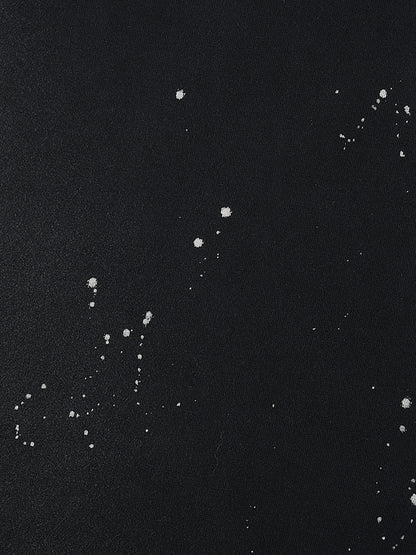 Wolf Worx Customs Shadow Wolf Splatter Hand-Frayed Sunfade Paint Splatter T-Shirt