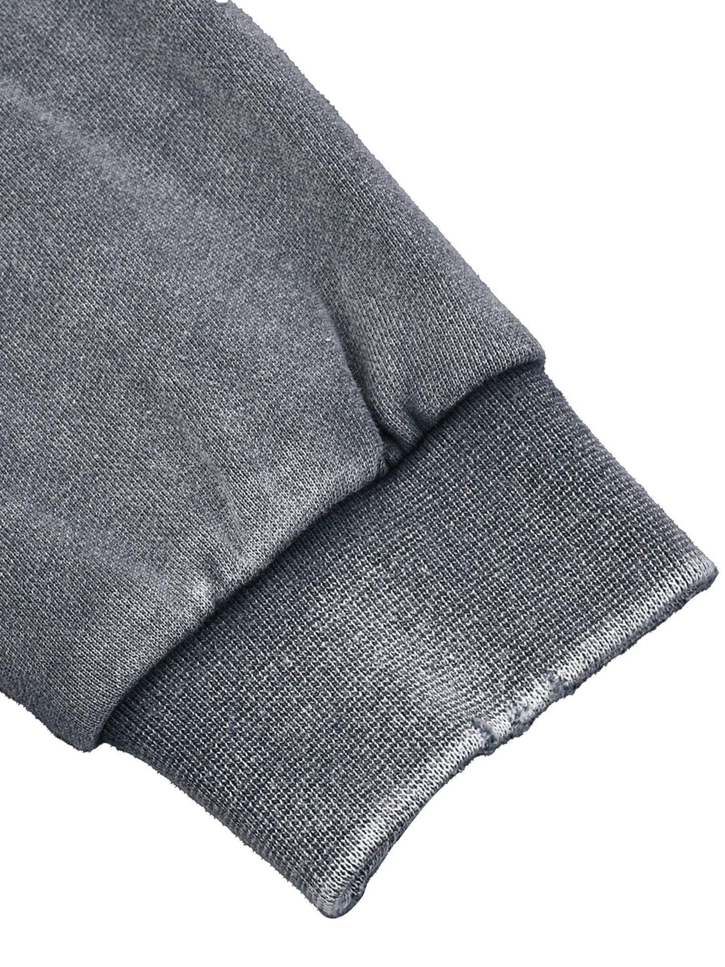 kenzie Killz Happy LIttle Trees Bob Ross Cannabis Snow Washed Raw Edge Cropped Sweatshirt