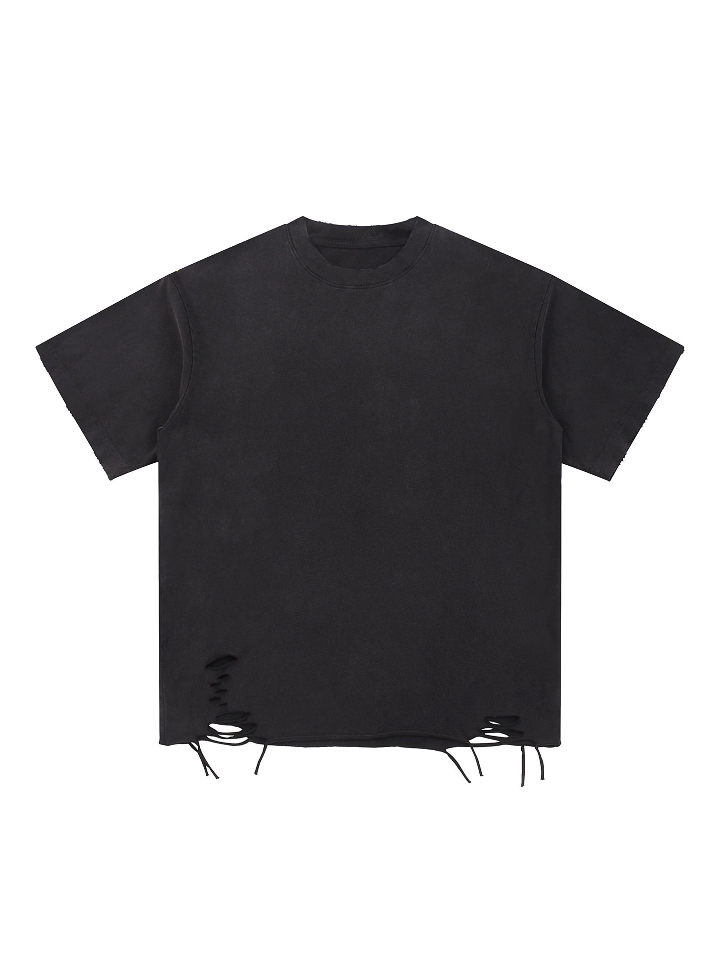 Wolf Worx Customs Raised On Legacy Distressed Frayed T Shirt