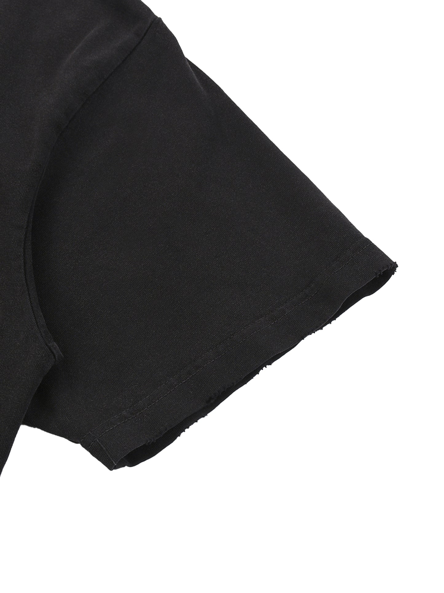 Wolf Worx Customs Raised On Legacy Distressed Frayed T Shirt