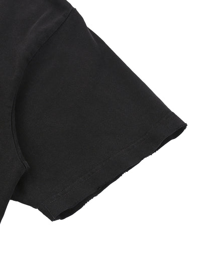 Wolf Worx Customs Raised On Legacy Distressed Frayed T Shirt