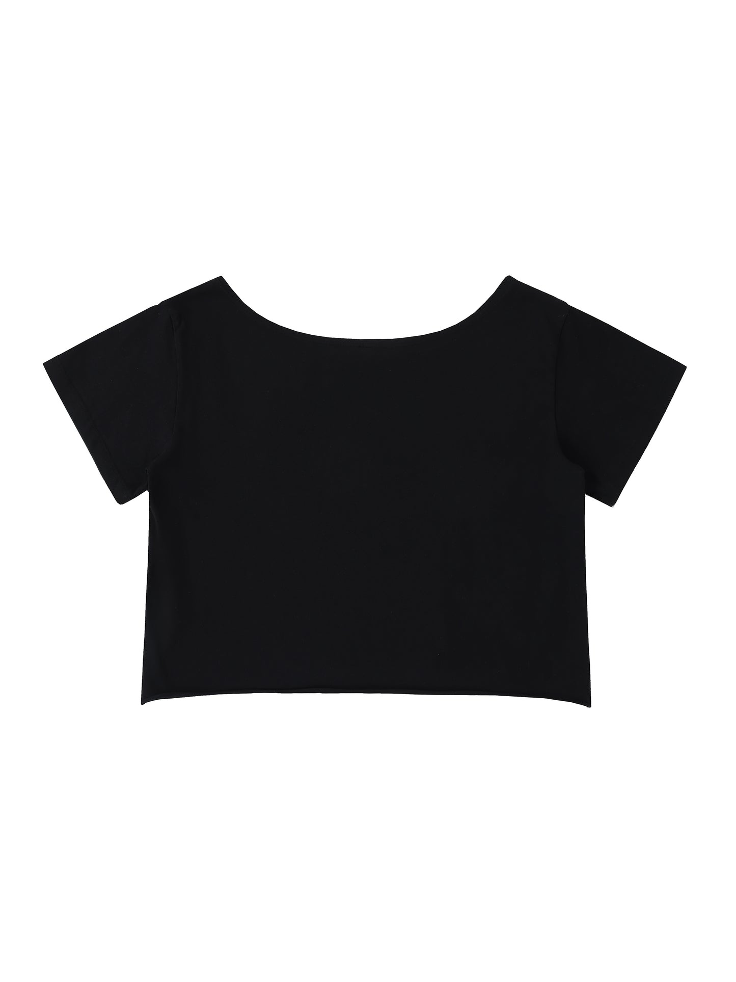 No Ur Ish NOURISH Pride Off-Shoulder Rolled Hem Cotton T-Shirt